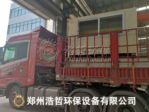 廣西客戶要的靜電分離機(jī)發(fā)貨現(xiàn)場