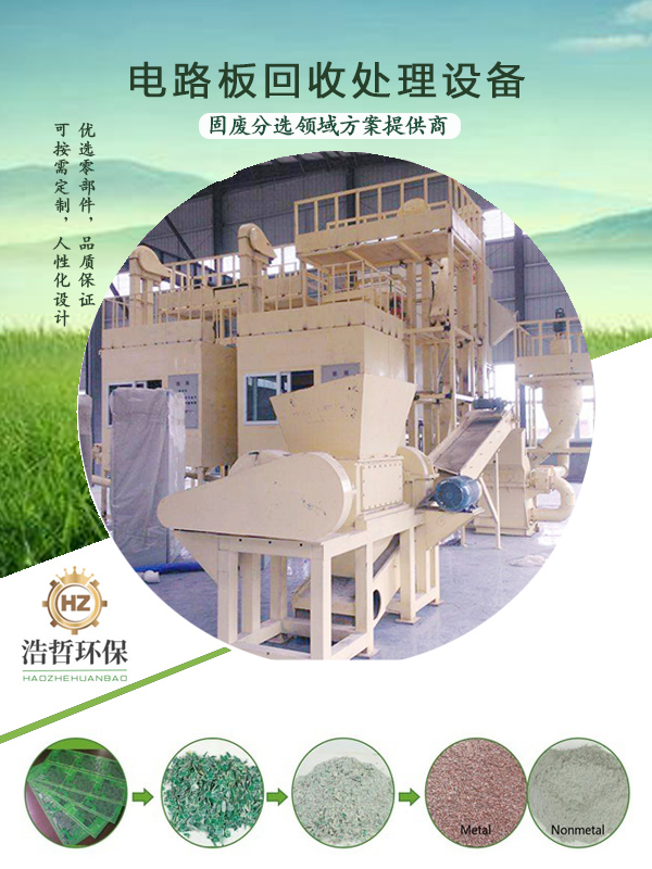 選電路板回收處理設(shè)備關(guān)鍵的指標是啥? 選電路板回收處理設(shè)備關(guān)鍵的指標是啥?